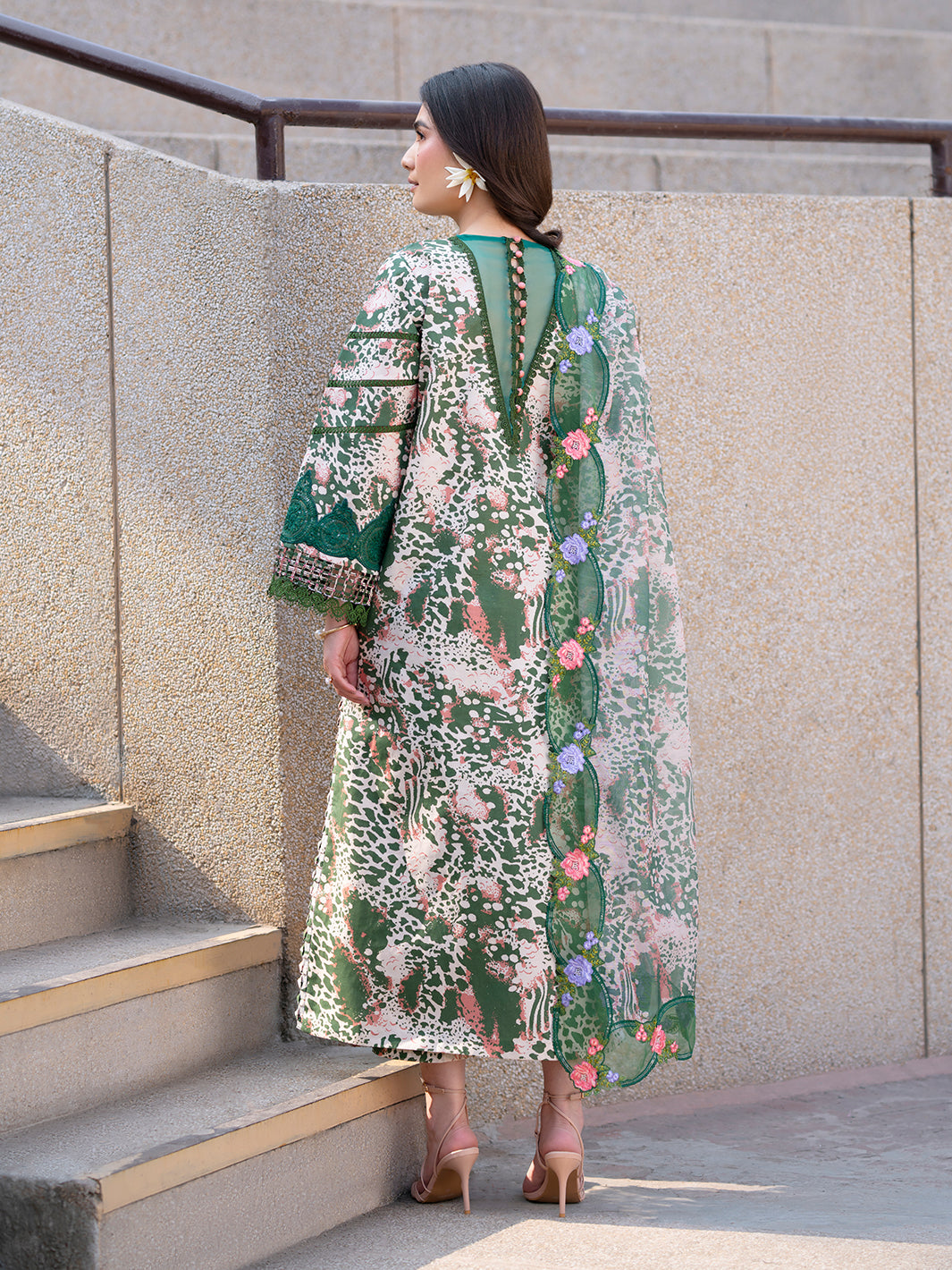 Parishay | Dil e Raqsam Festive Eid Lawn | DR-13 by Maria Faisal - Registered Vendor of : Parishay - type : Ladies Clothes - 100% original wedding dresses