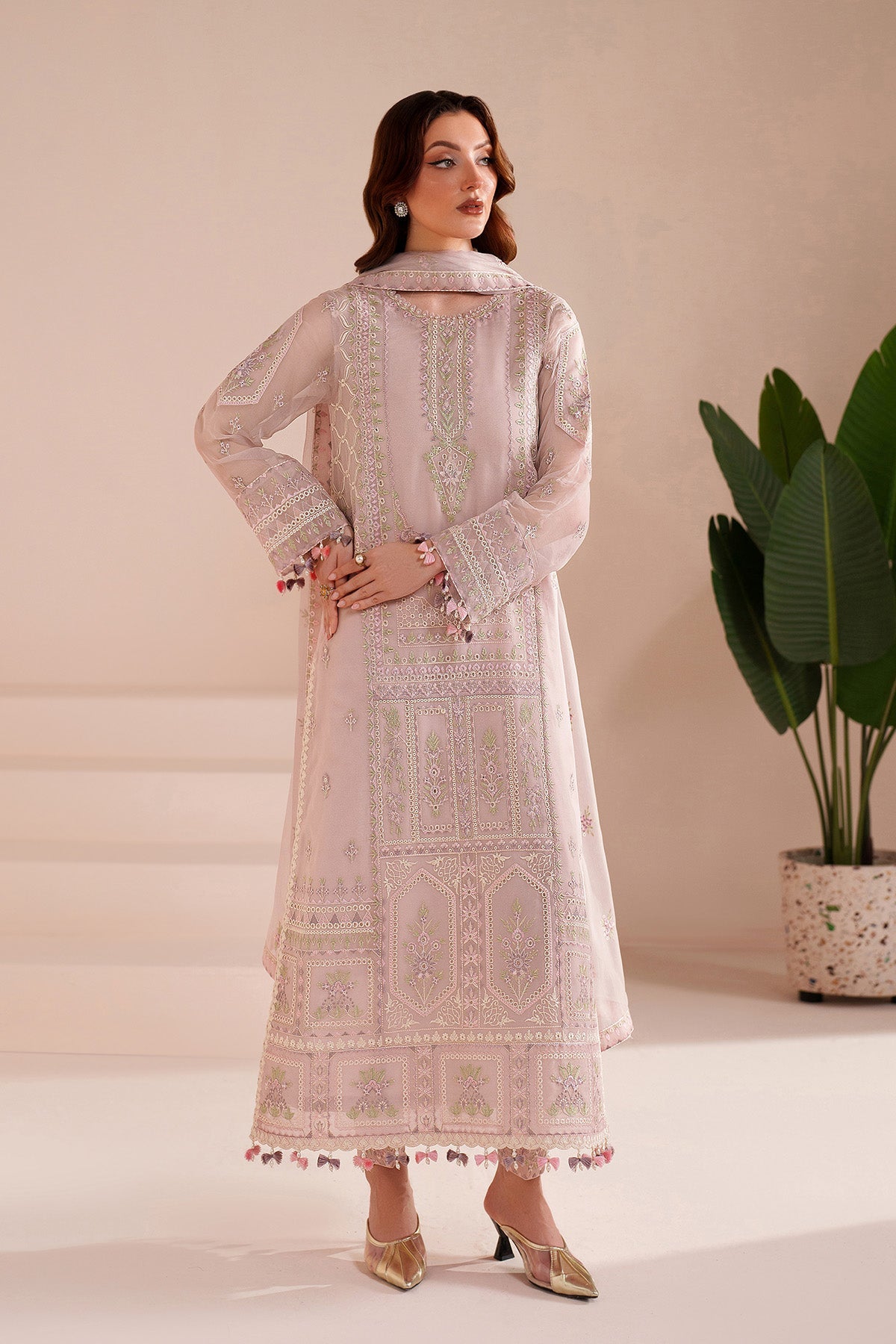 Alizeh | Threads Eid Festive Edit 26 |AF-BDHG-5039-Elva - Formal Dress - available at Maria Faisal in UK and USA.