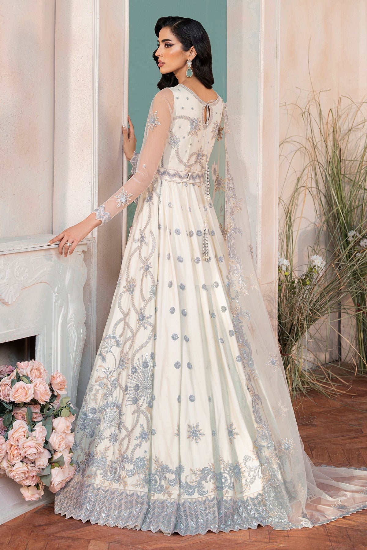 Inara | Aurelia Wedding Collection | Aqua - Ladies Clothes - Maria Faisal