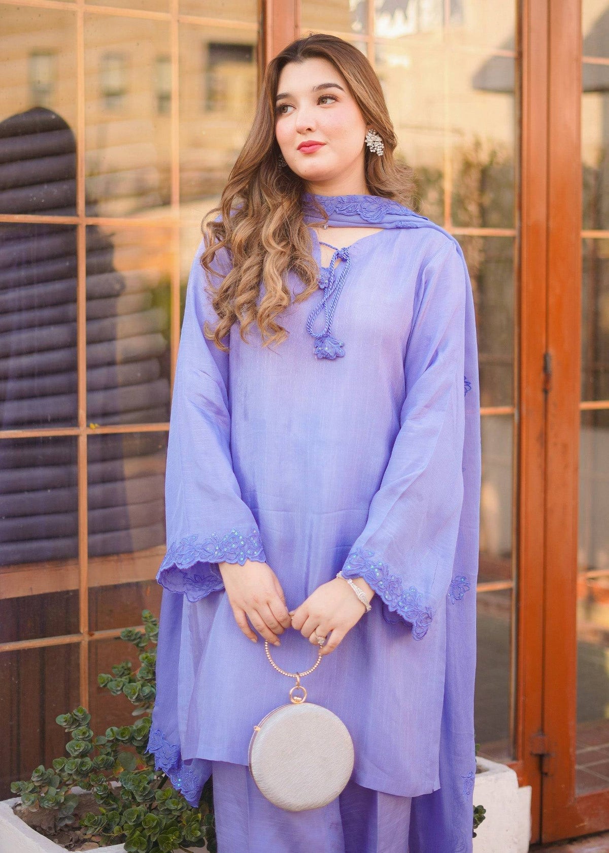 Fozia Khalid | Silk Spire | LAGOON by Maria Faisal - Registered Vendor of : Fozia Khalid - type : Ladies Clothes - 100% original wedding dresses