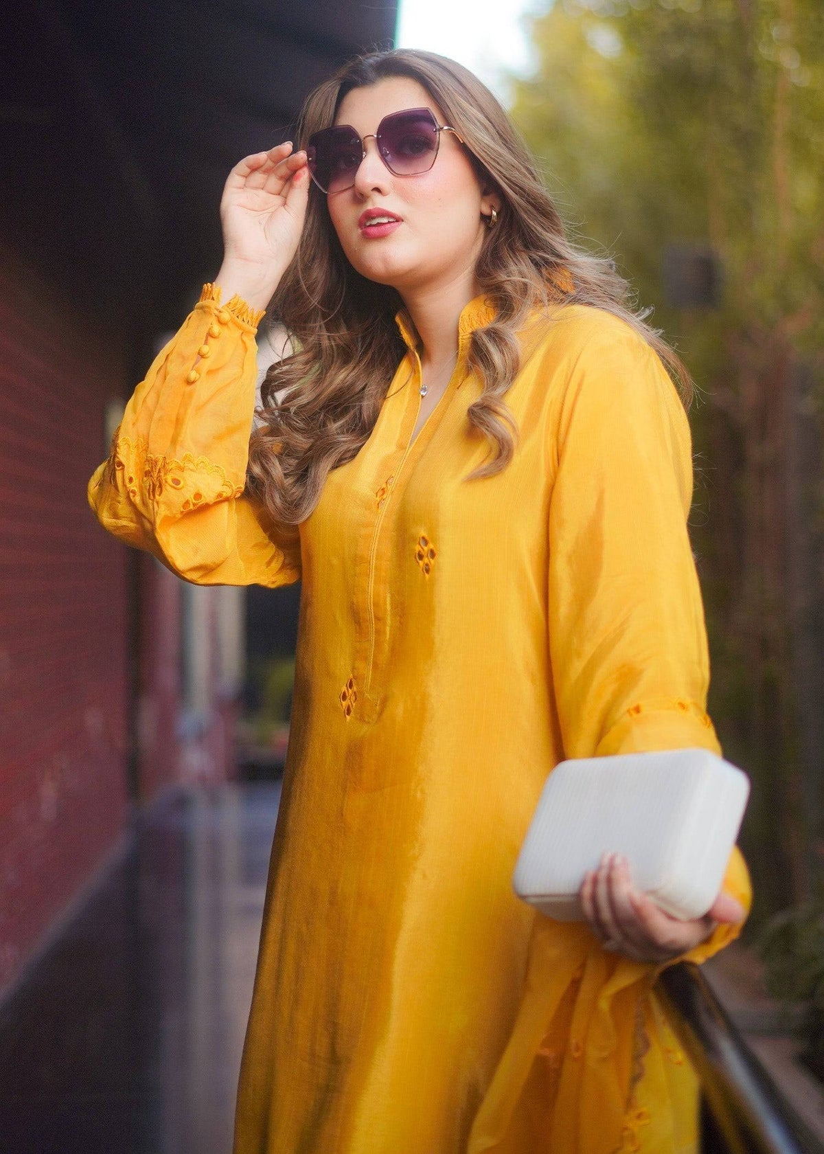Fozia Khalid | Silk Spire | MARIGOLD by Maria Faisal - Registered Vendor of : Fozia Khalid - type : Ladies Clothes - 100% original wedding dresses