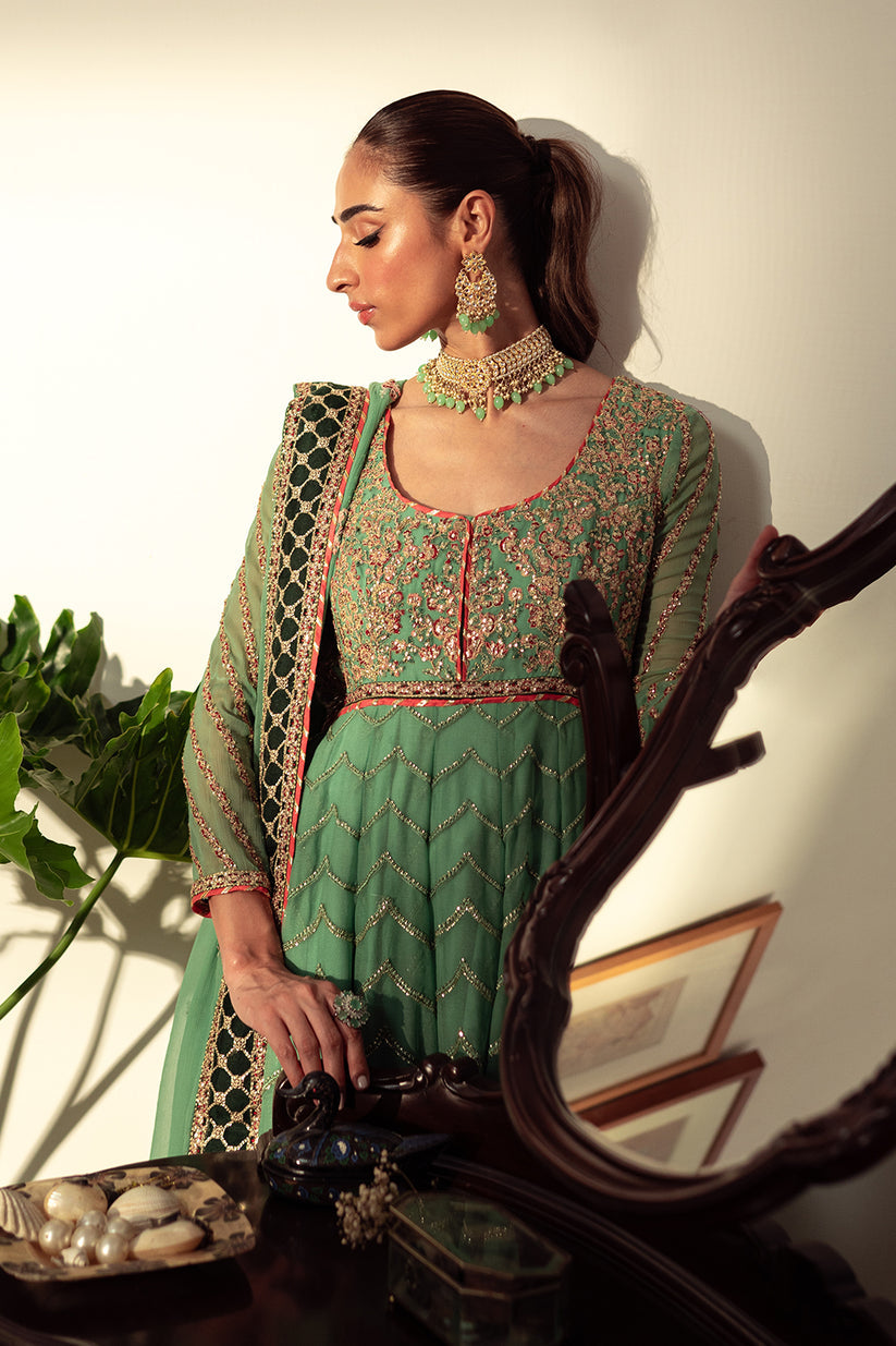 Neeshay | Dastaan Luxury Chiffon | Noreen - Wedding Dress - Maria Faisal