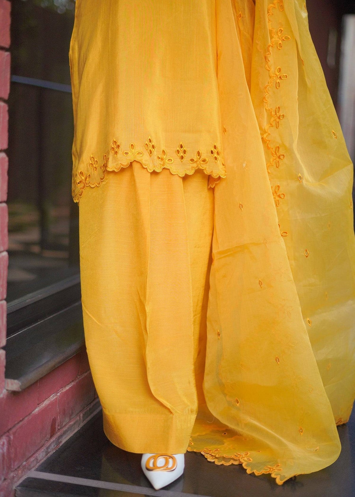 Fozia Khalid | Silk Spire | MARIGOLD by Maria Faisal - Registered Vendor of : Fozia Khalid - type : Ladies Clothes - 100% original wedding dresses