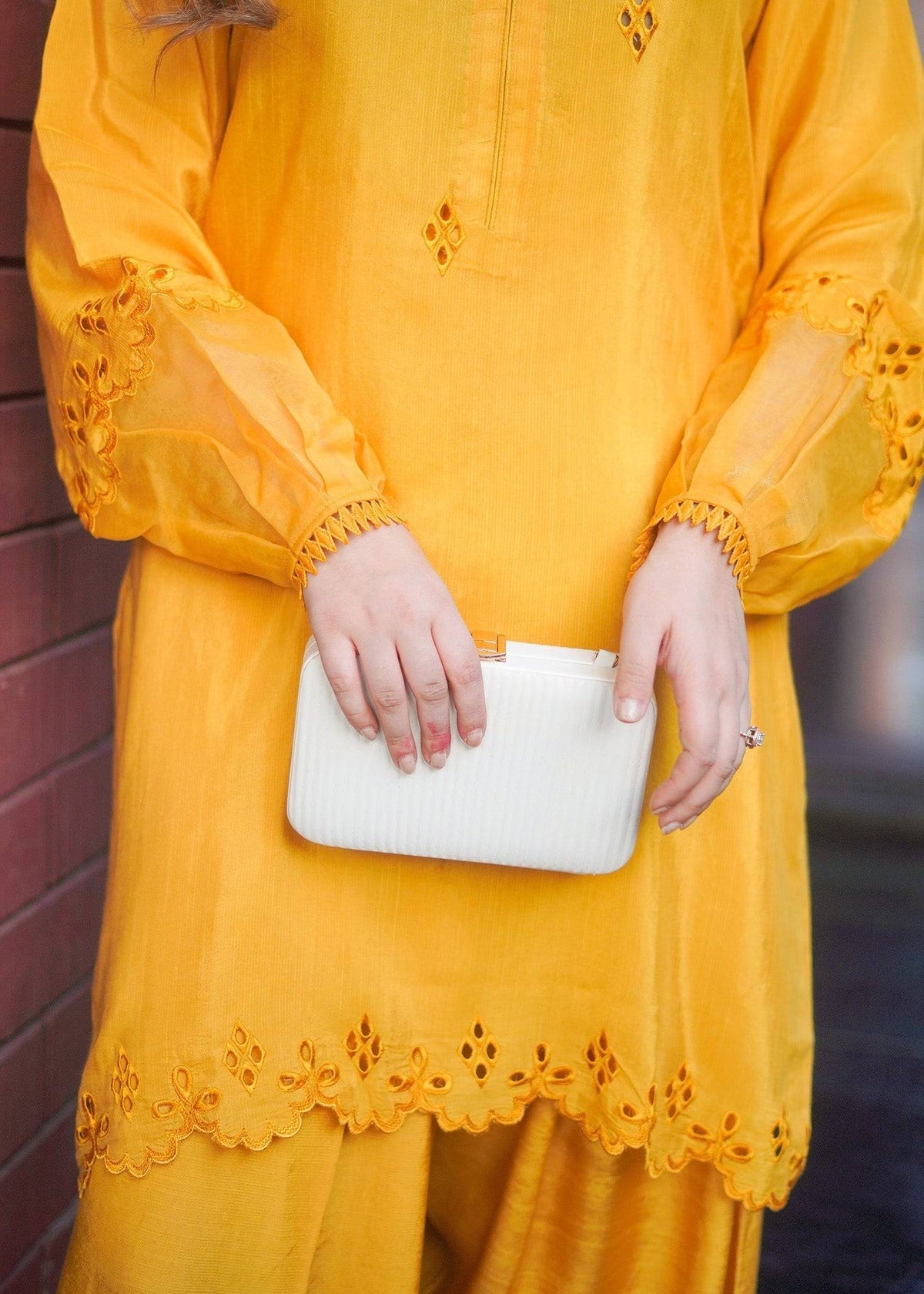 Fozia Khalid | Silk Spire | MARIGOLD by Maria Faisal - Registered Vendor of : Fozia Khalid - type : Ladies Clothes - 100% original wedding dresses
