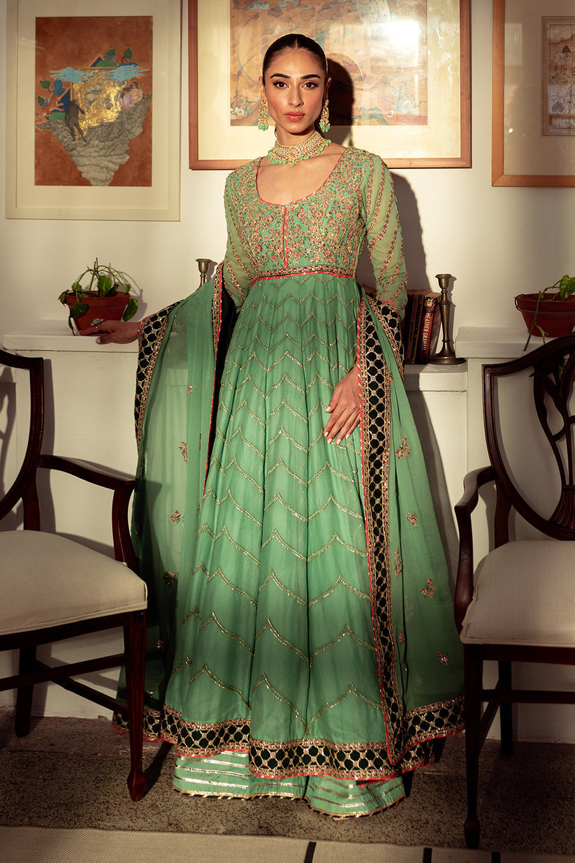 Neeshay | Dastaan Luxury Chiffon | Noreen - Wedding Dress - Maria Faisal