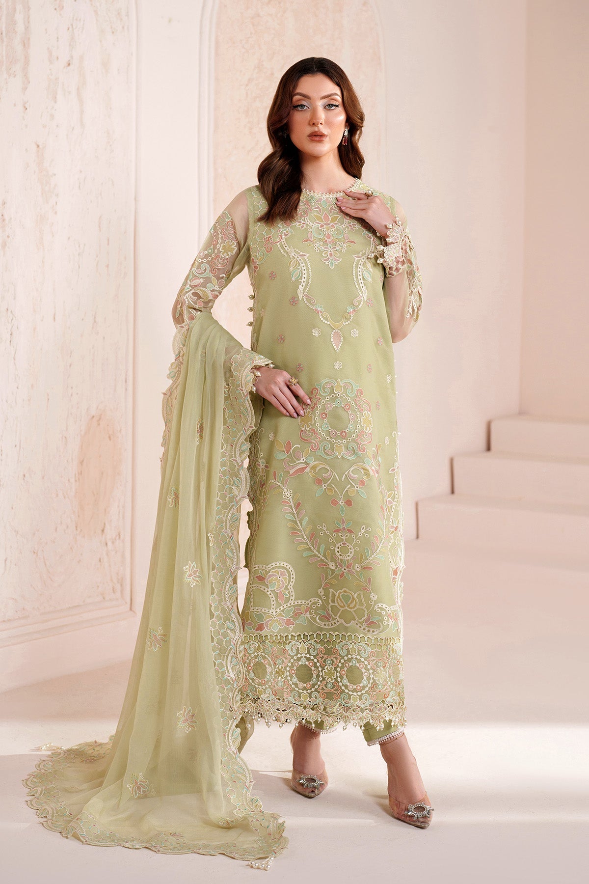 Alizeh | Threads Eid Festive Edit 26 |AF-BDHG-5042-Anya - Formal Dress - available at Maria Faisal in UK and USA.