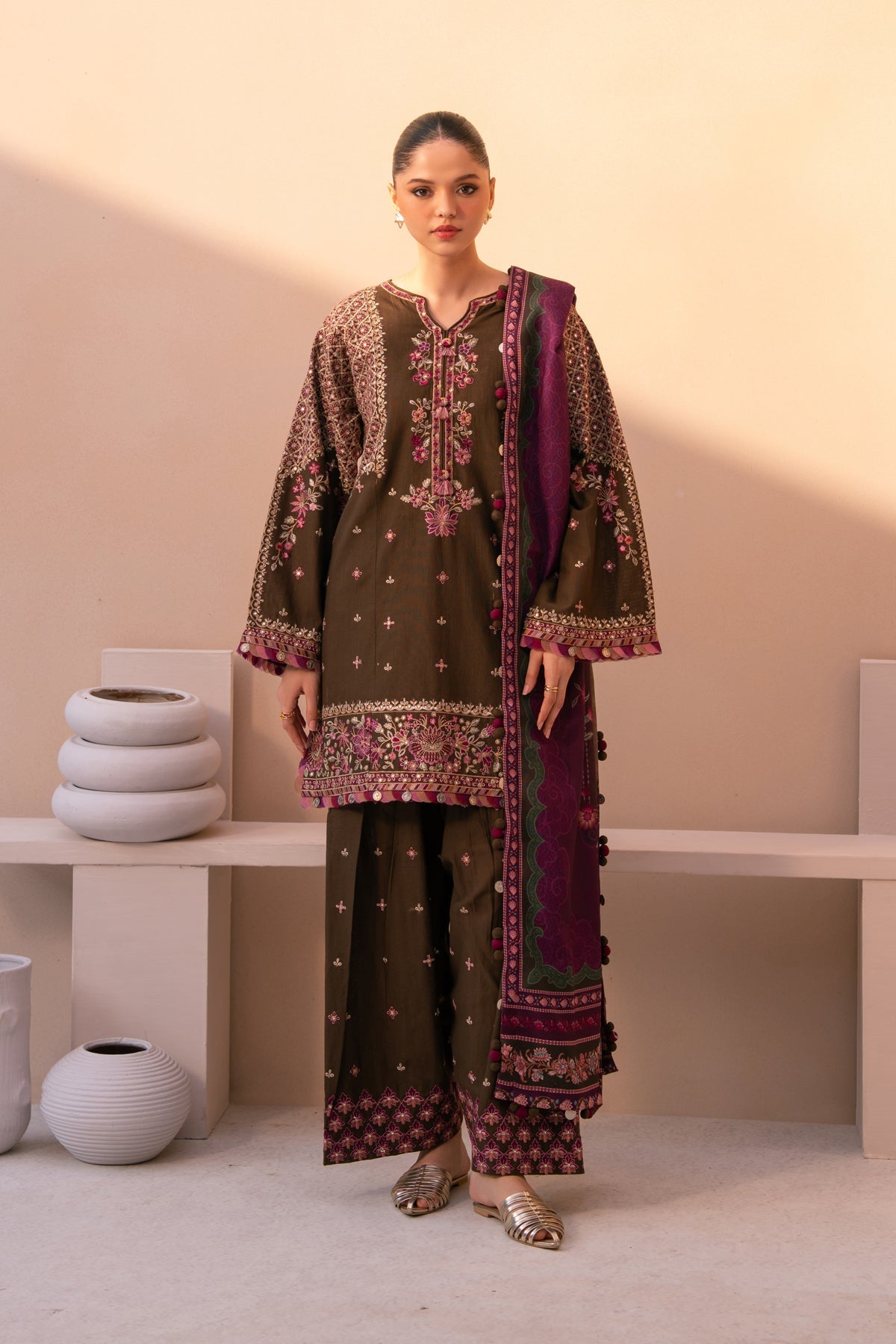 AZRA – authentic Pakistani dress from the Rang e Khizan collection for women in the UK
