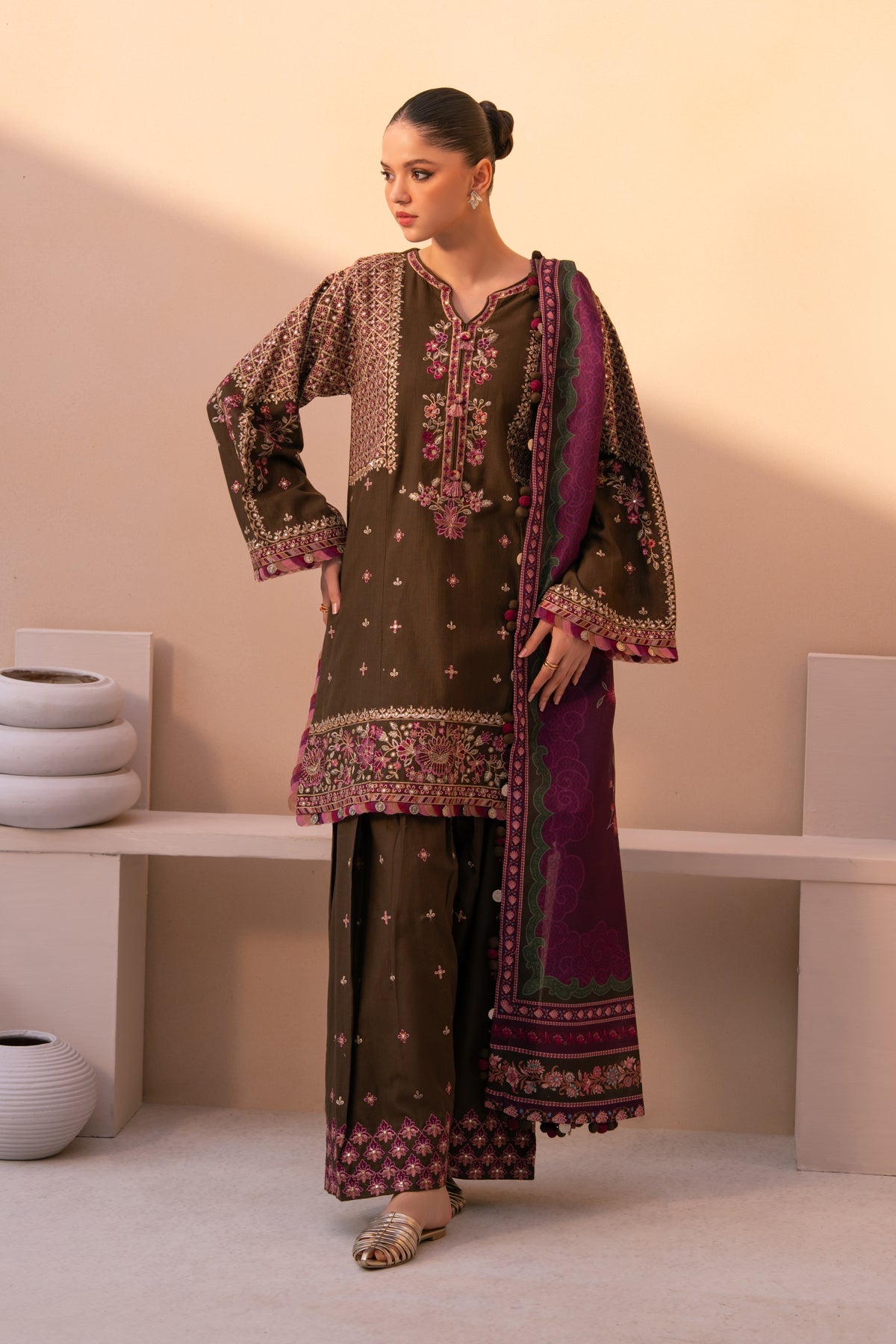 AZRA – authentic Pakistani dress from the Rang e Khizan collection for women in the UK