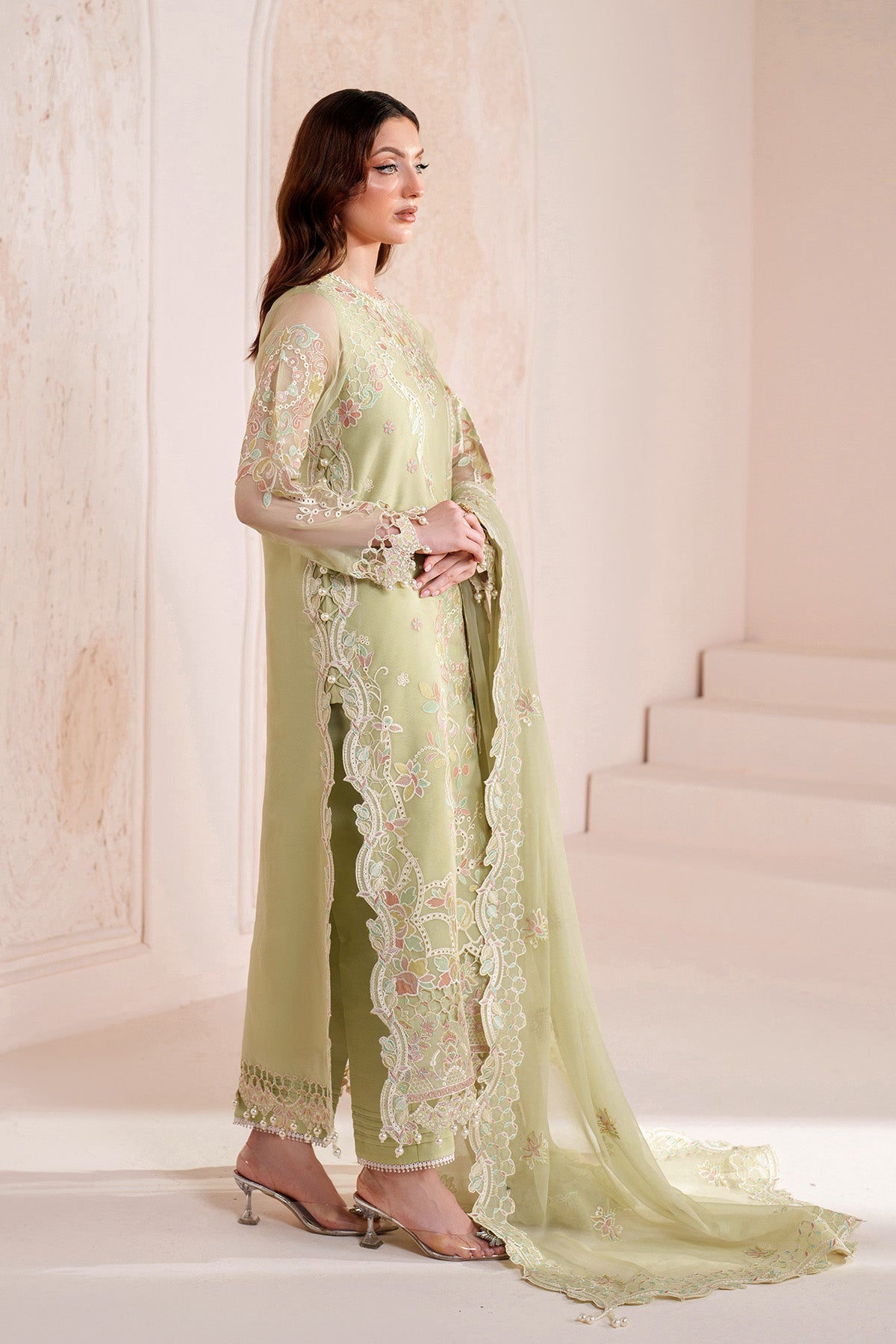 Alizeh | Threads Eid Festive Edit 26 |AF-BDHG-5042-Anya - Formal Dress - available at Maria Faisal in UK and USA.