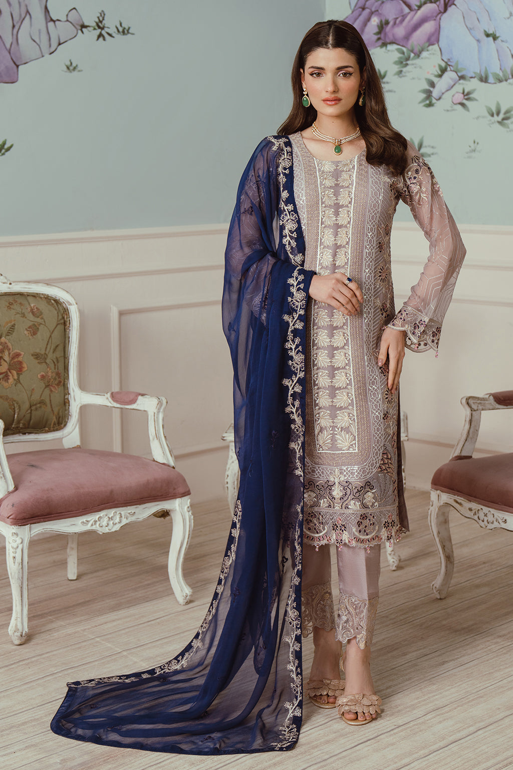 Ramsha | Ramsha Collection | F-2503 - Ladies Clothes - Maria Faisal