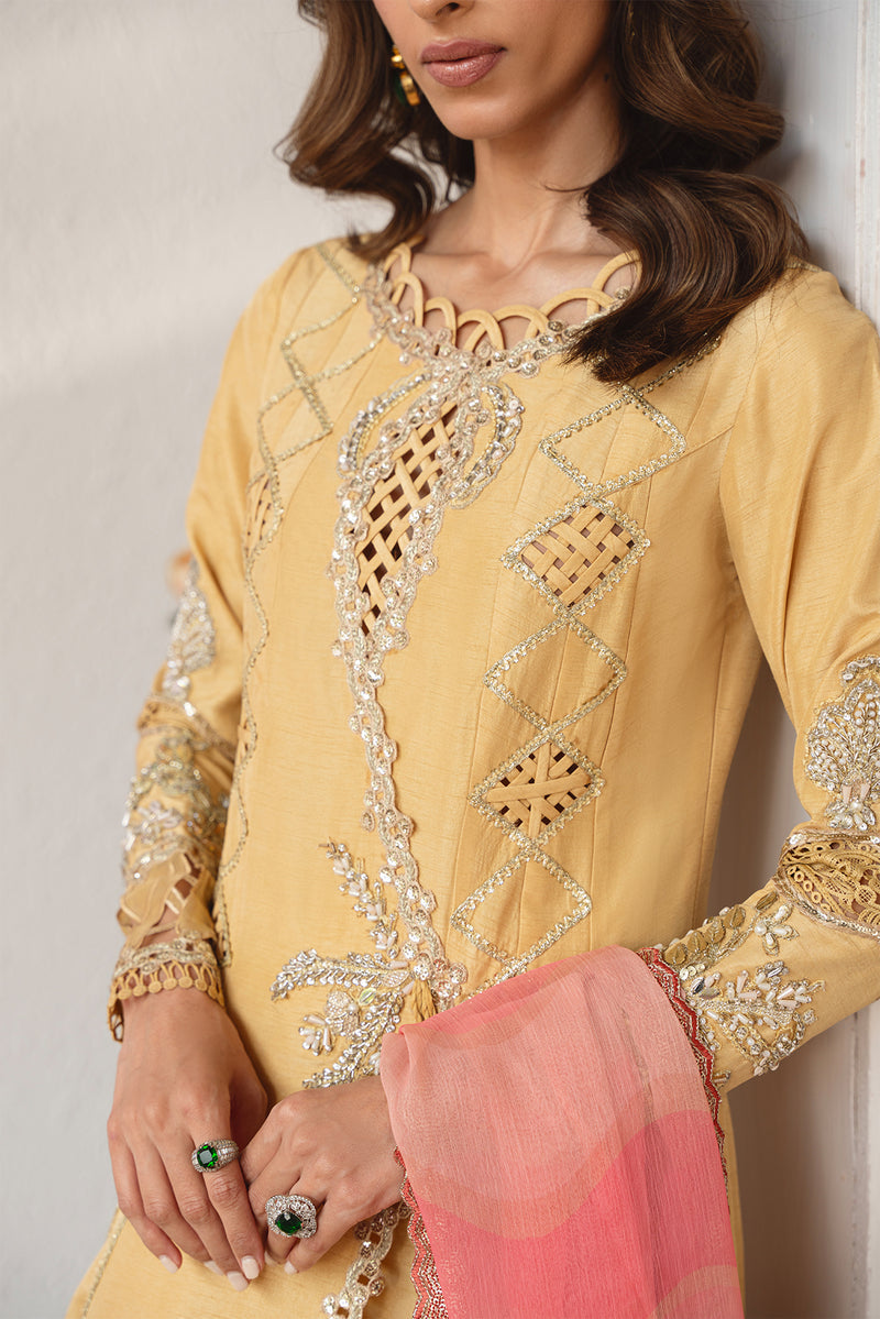 Mysie | Festive 26 | Amilia - Luxury Dress - available at Maria Faisal in UK and USA.