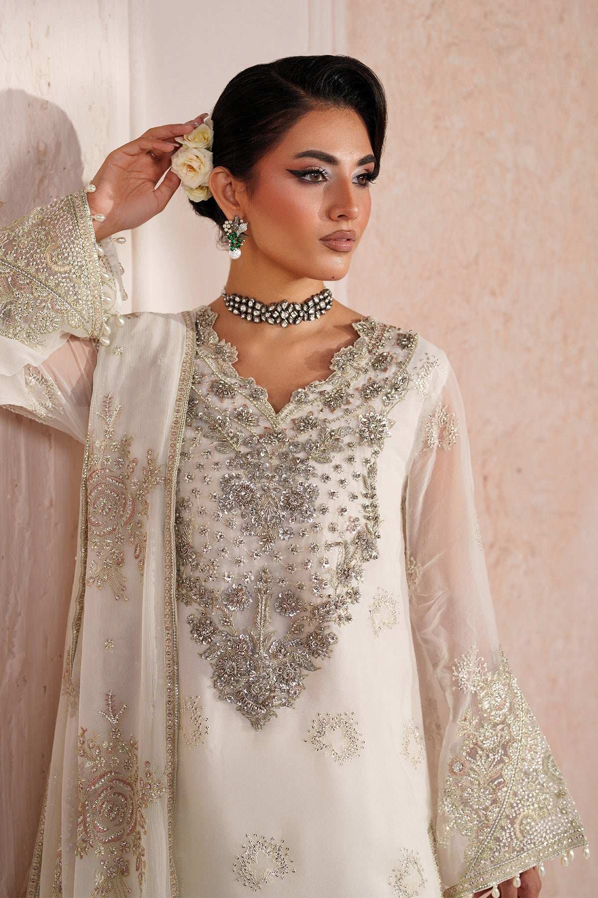 Alizeh | Aymal Handcrafted Luxury Formals | AF-BHM-4067-Zeba - Formal Dress - available at Maria Faisal in UK and USA.