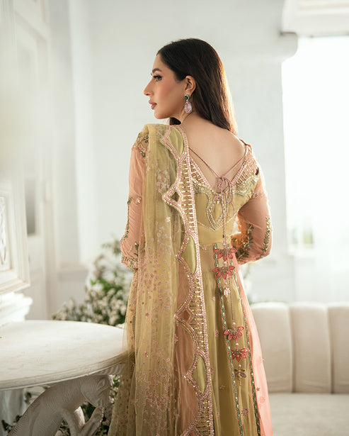 Mushq | Sham Shandaar Festive | Sur Sunehri - Casual Dress - available at Maria Faisal in UK and USA.