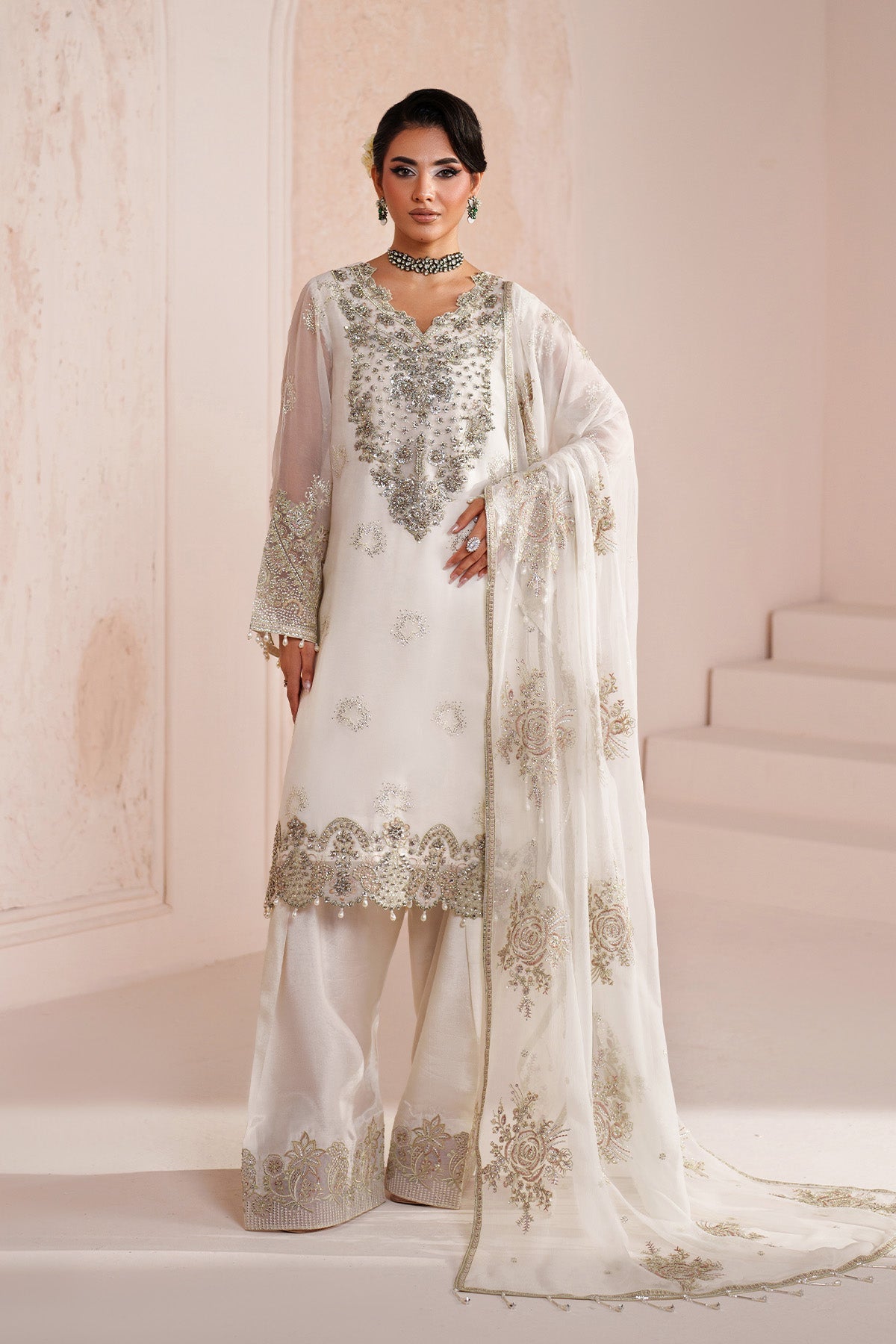Alizeh | Aymal Handcrafted Luxury Formals | AF-BHM-4067-Zeba - Formal Dress - available at Maria Faisal in UK and USA.