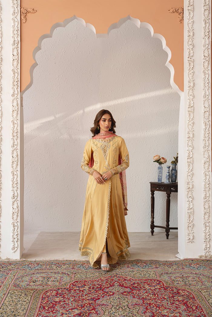 Mysie | Festive 26 | Amilia - Luxury Dress - available at Maria Faisal in UK and USA.
