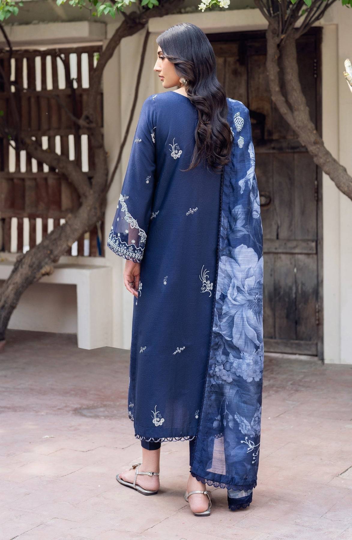 Zarif | Nura Textured Lawn 25 | SEERUM by Maria Faisal - Registered Vendor of : Zarif - type : Ladies Clothes - 100% original wedding dresses