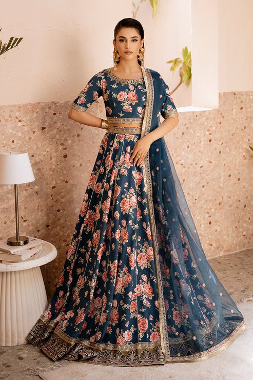 Zarposh | Elara Formals | Charmeuse - Wedding Dress - Maria Faisal