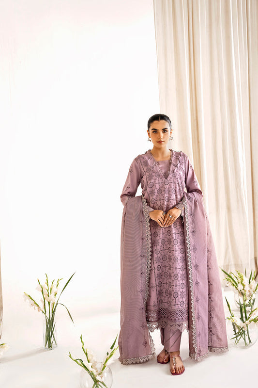 Florent | Festive Lawn 24 | FLF - 3A - Designer Dress with Intricate embroidery and embellishments. Shop elegent wedding dress at Maria Faisal.