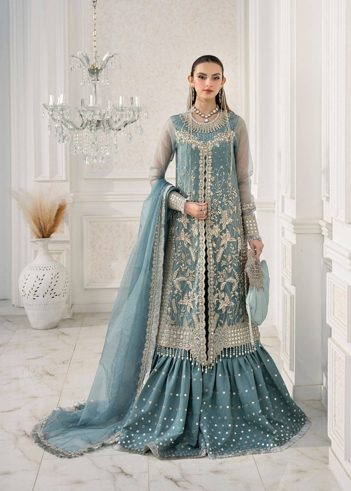 Jamnii | The Aura | Rimel by Maria Faisal - Registered Vendor of : Jamnii - type : Ladies Clothes - 100% original wedding dresses