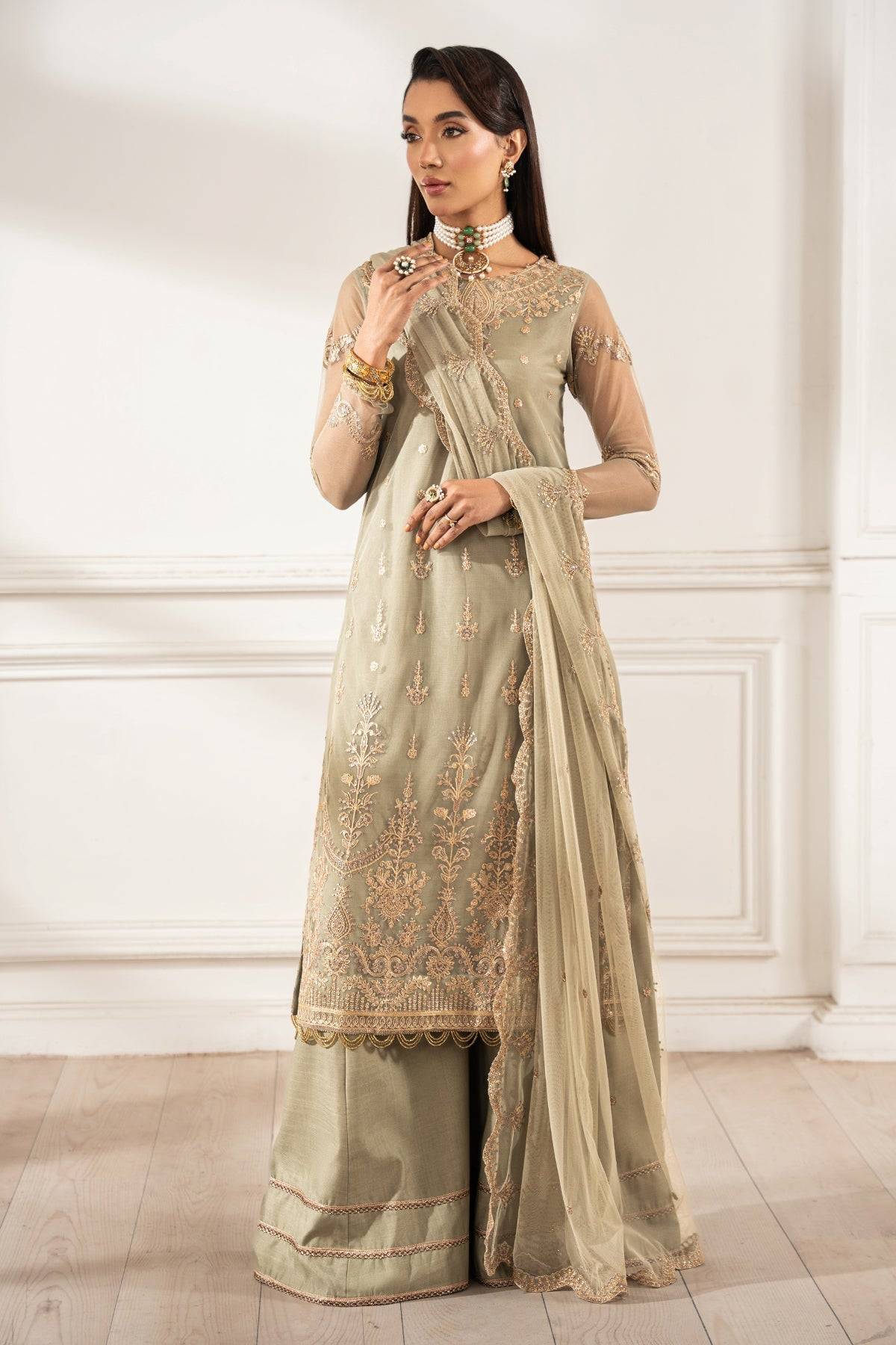 Zarif | Heer Formals | Z-01 LEILA by Maria Faisal - Registered Vendor of : Zarif - type : Ladies Clothes - 100% original wedding dresses