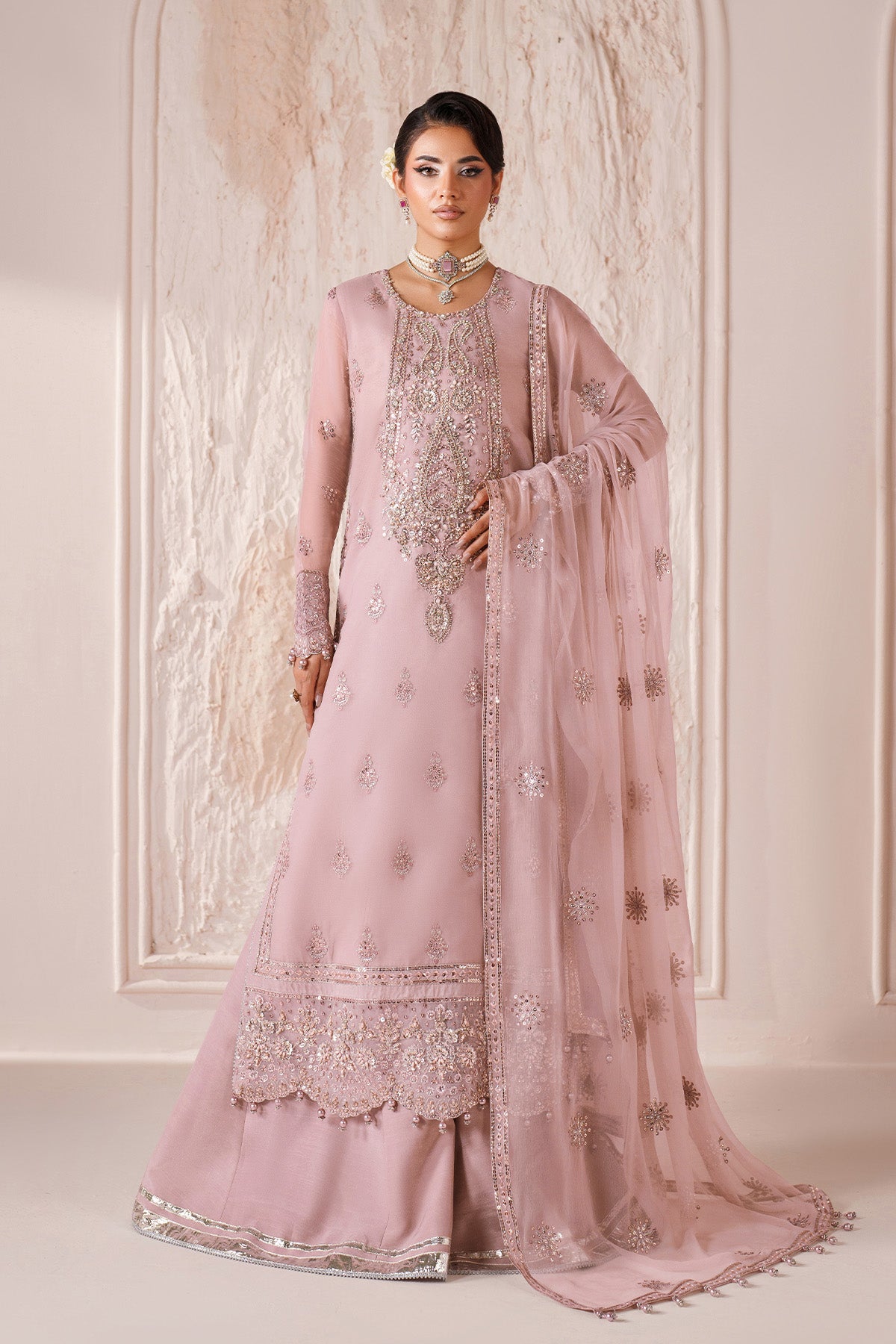 Alizeh | Aymal Handcrafted Luxury Formals | AF-BHM-4066-June - Formal Dress - available at Maria Faisal in UK and USA.