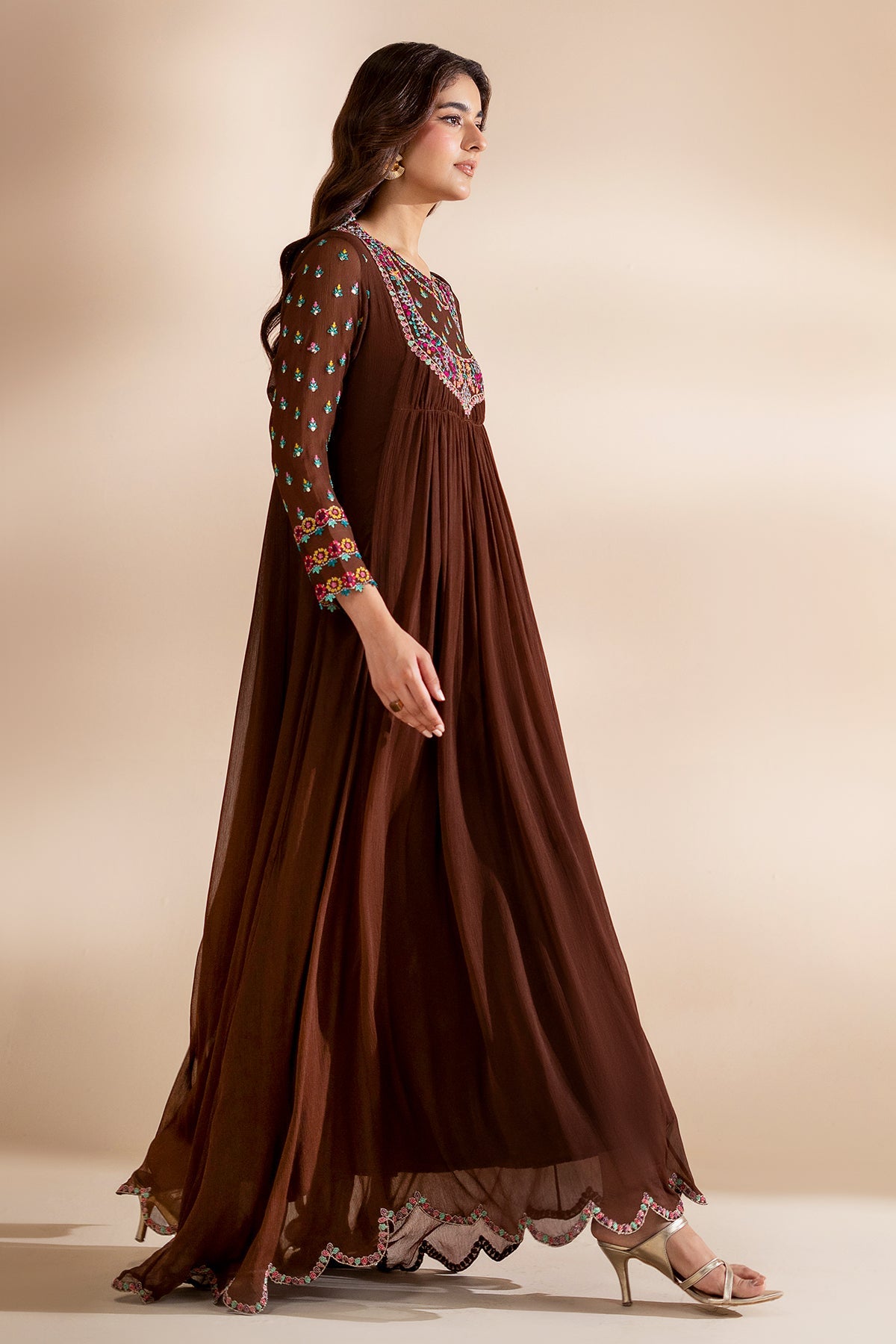 Charizma | Festive Pret | 3-PC Embroidered CMA-6-318 - Formal Dress - available at Maria Faisal in UK and USA.