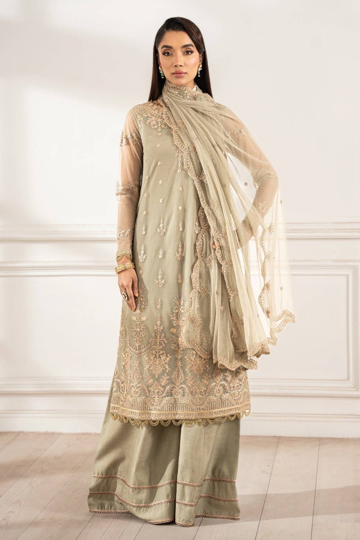 Zarif | Heer Formals | Z-01 LEILA by Maria Faisal - Registered Vendor of : Zarif - type : Ladies Clothes - 100% original wedding dresses