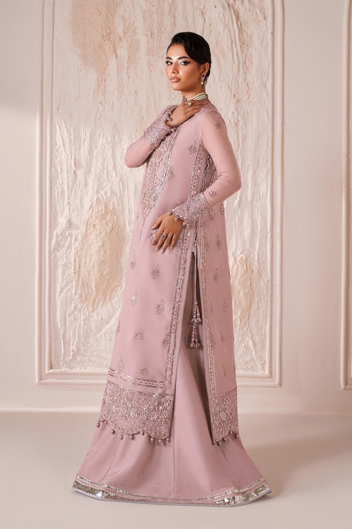 Alizeh | Aymal Handcrafted Luxury Formals | AF-BHM-4066-June - Formal Dress - available at Maria Faisal in UK and USA.