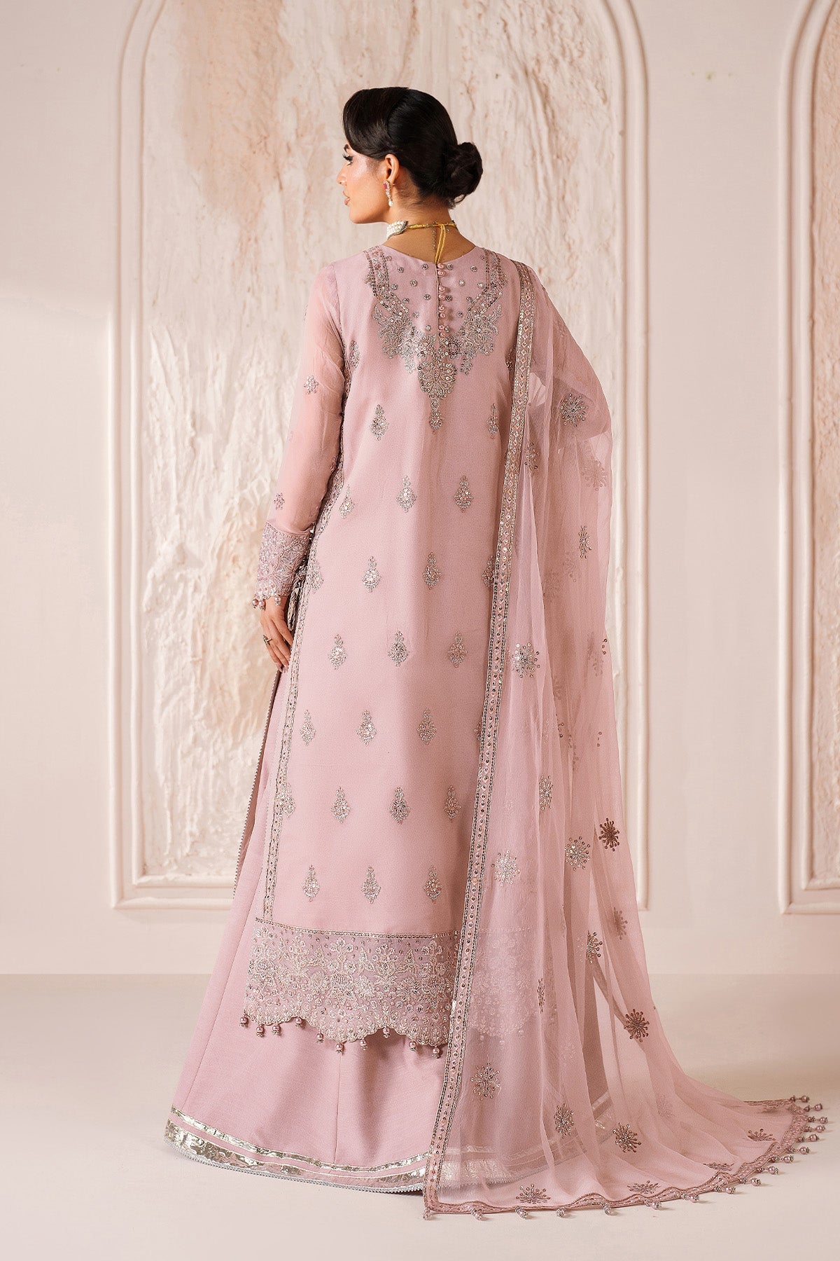 Alizeh | Aymal Handcrafted Luxury Formals | AF-BHM-4066-June - Formal Dress - available at Maria Faisal in UK and USA.