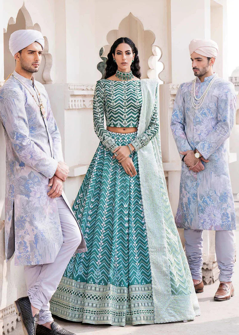 Akbar Aslam | Darbar Festive Formals | Gulrukh - Pakistani Dress - Maria Faisal
