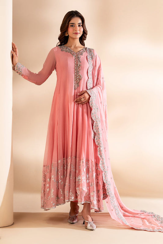 Charizma | Festive Pret | 3-PC Embroidered Chiffon CMA-6-417 - Formal Dress - available at Maria Faisal in UK and USA.
