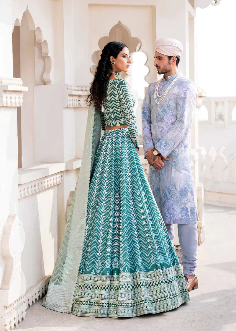 Akbar Aslam | Darbar Festive Formals | Gulrukh - Pakistani Dress - Maria Faisal
