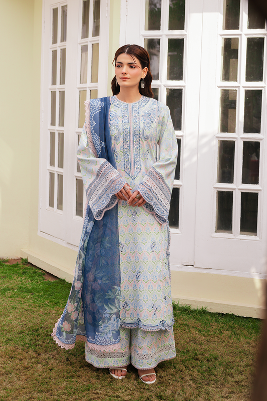 Afrozeh | Florette 26 | Sova - Luxury Dress - available at Maria Faisal in UK and USA.