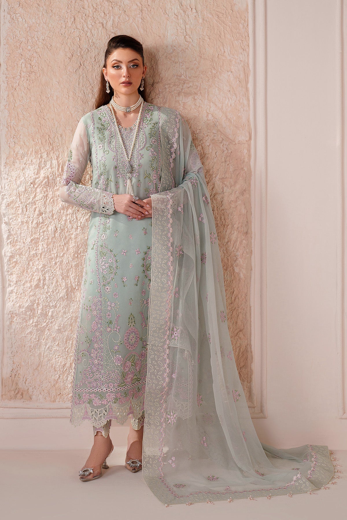 Alizeh | Threads Eid Festive Edit 26 | AF-BDHG-5040-Nayla - Formal Dress - available at Maria Faisal in UK and USA.