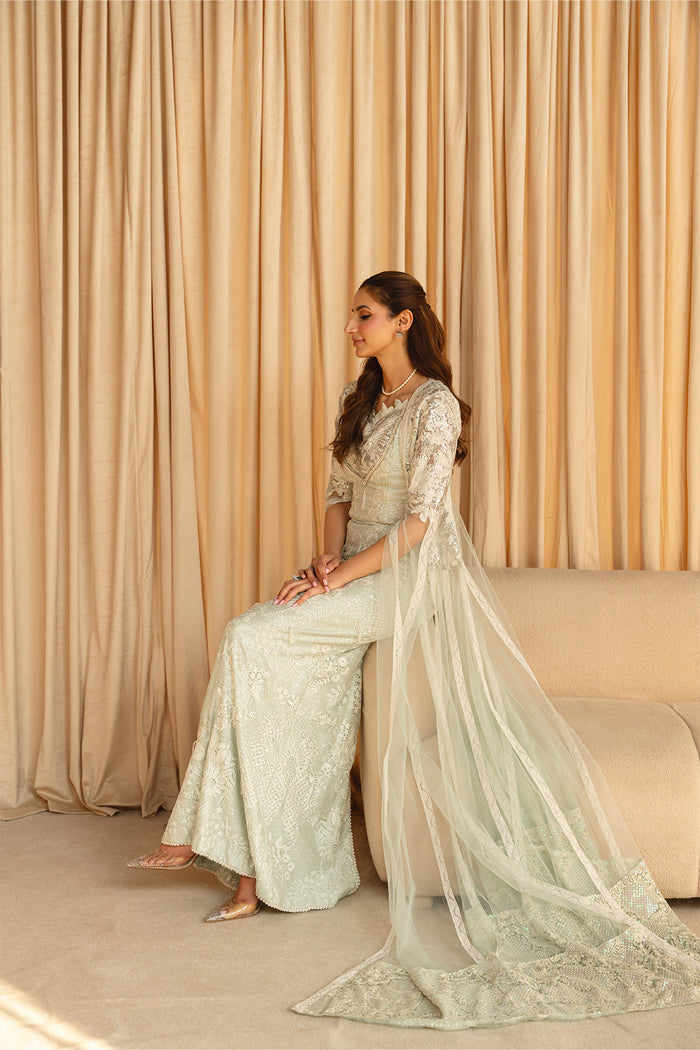 Mysie | Festive 26 | Irha - Luxury Dress - available at Maria Faisal in UK and USA.