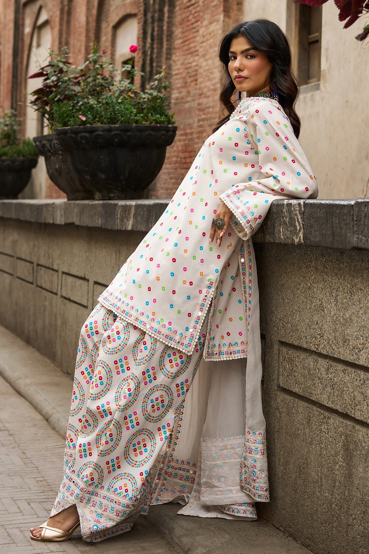 Charizma | Festive Edit | CNP-6-241 - Luxury Dress - available at Maria Faisal in UK and USA.
