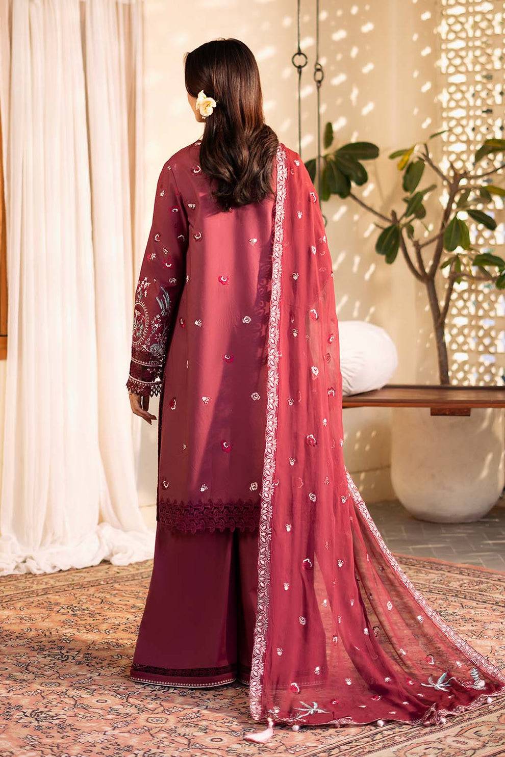 Zarposh | Sajni Lawn 25 | Nayirah by Maria Faisal - Registered Vendor of : Zarposh - type : Ladies Clothes - 100% original wedding dresses