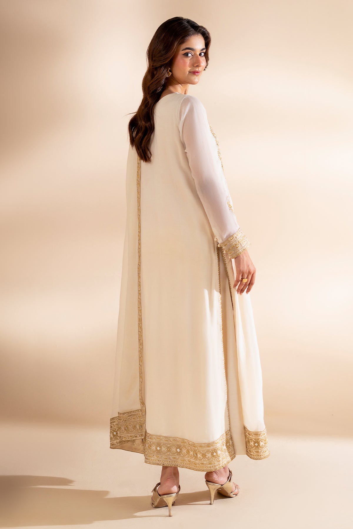 Charizma | Festive Pret | 3-PC Embroidered CMA-6-436 - Formal Dress - available at Maria Faisal in UK and USA.