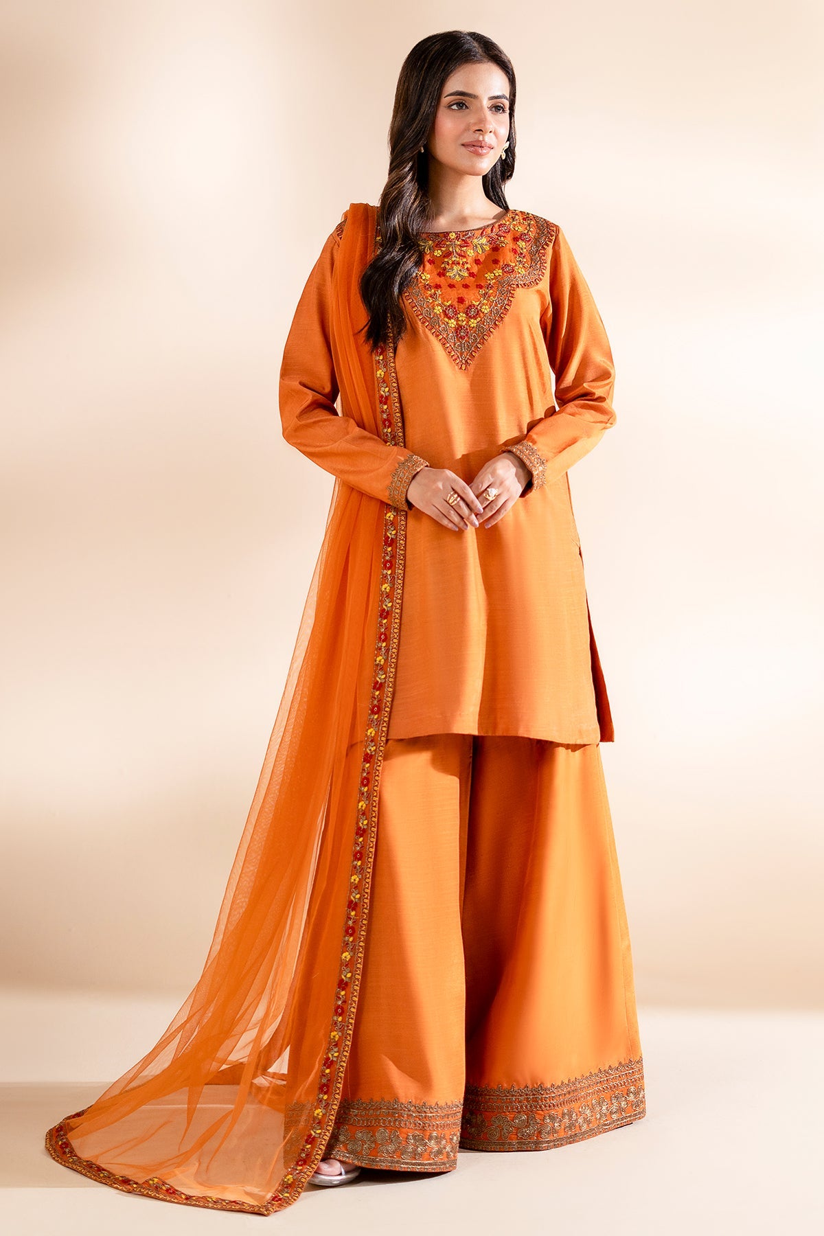 Charizma | Festive Pret | 3-PC Stitched Embroidered CMA-6-312 - Formal Dress - available at Maria Faisal in UK and USA.