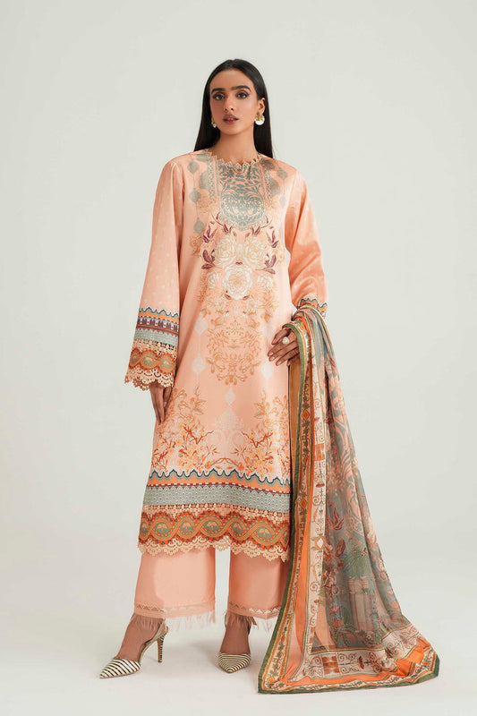 Akbar Aslam | Silk Pret | Cinder - Luxury Dress - available at Maria Faisal in UK and USA.