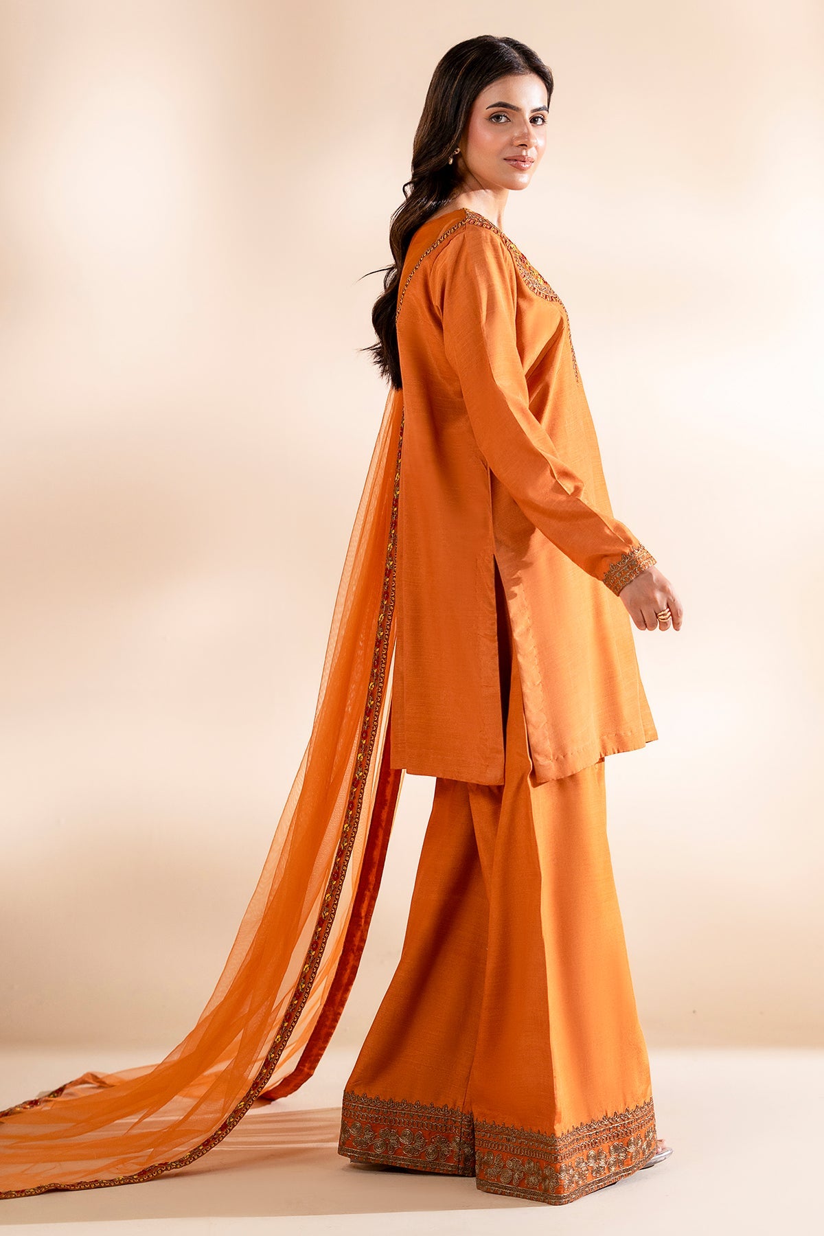 Charizma | Festive Pret | 3-PC Stitched Embroidered CMA-6-312 - Formal Dress - available at Maria Faisal in UK and USA.