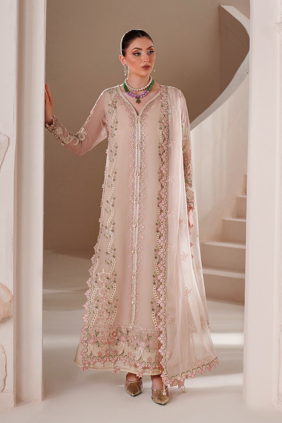Alizeh | Threads Eid Festive Edit 26 | AF-BDHG-5037-Niora - Formal Dress - available at Maria Faisal in UK and USA.