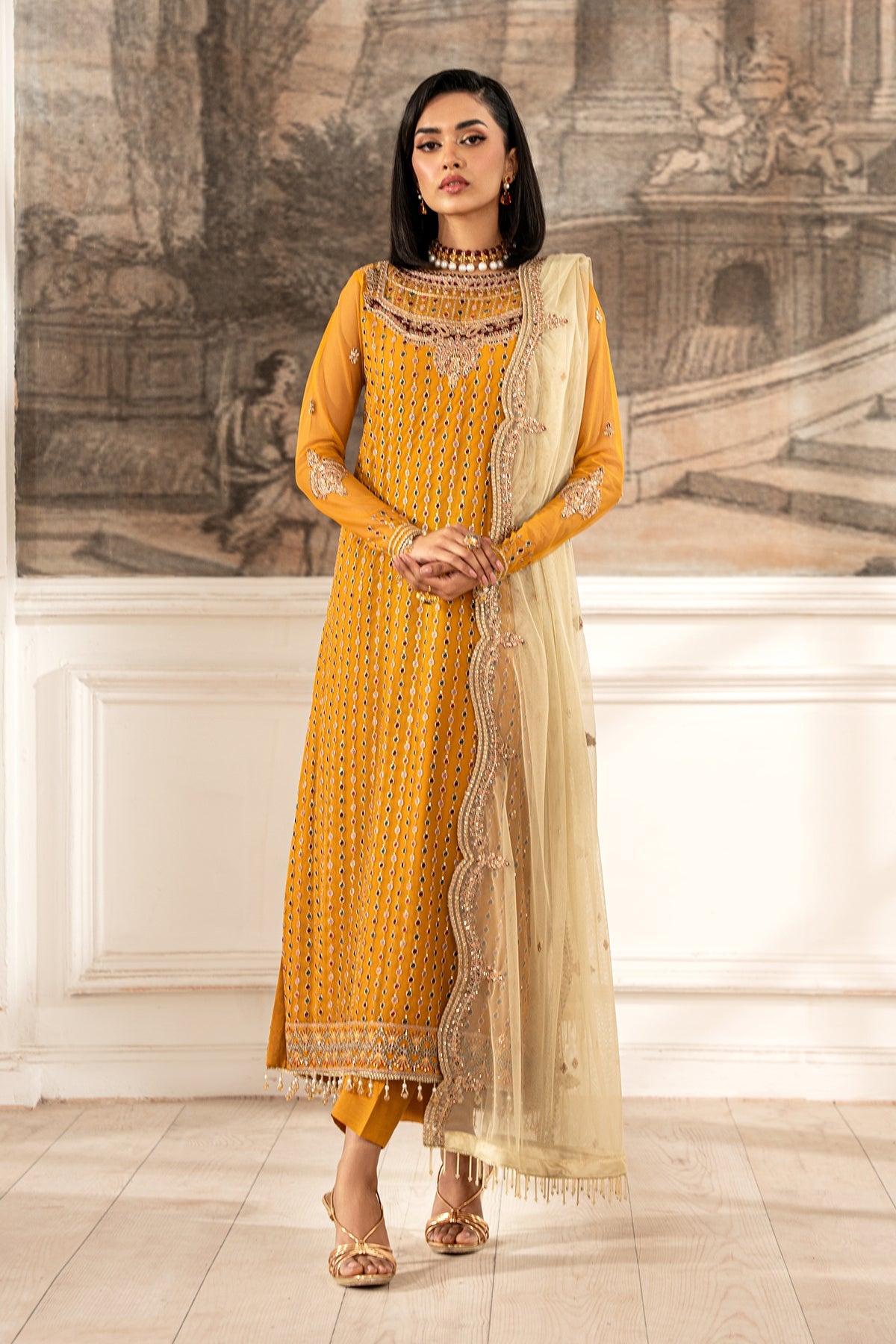 Zarif | Formal Edit 25 | ZFE-04 ELIZA by Maria Faisal - Registered Vendor of : Zarif - type : Ladies Clothes - 100% original wedding dresses