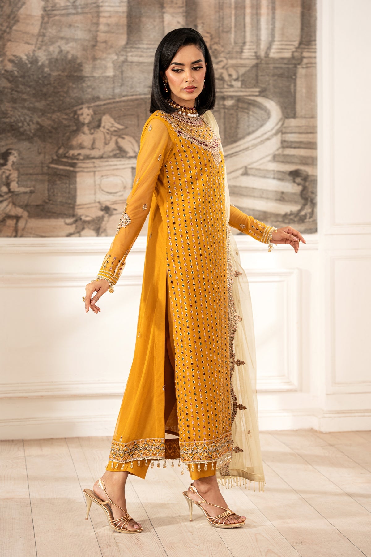 Zarif | Formal Edit 25 | ZFE-04 ELIZA by Maria Faisal - Registered Vendor of : Zarif - type : Ladies Clothes - 100% original wedding dresses
