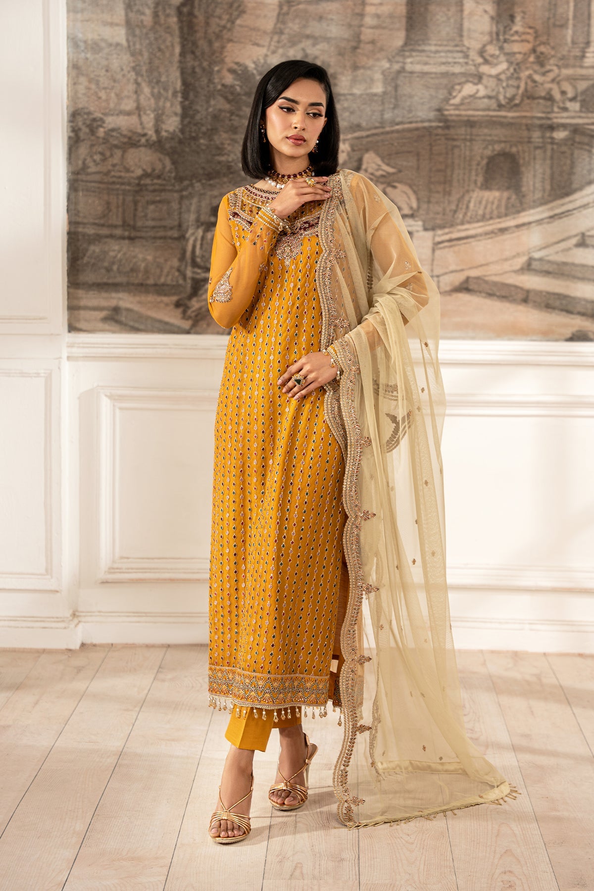 Zarif | Formal Edit 25 | ZFE-04 ELIZA by Maria Faisal - Registered Vendor of : Zarif - type : Ladies Clothes - 100% original wedding dresses