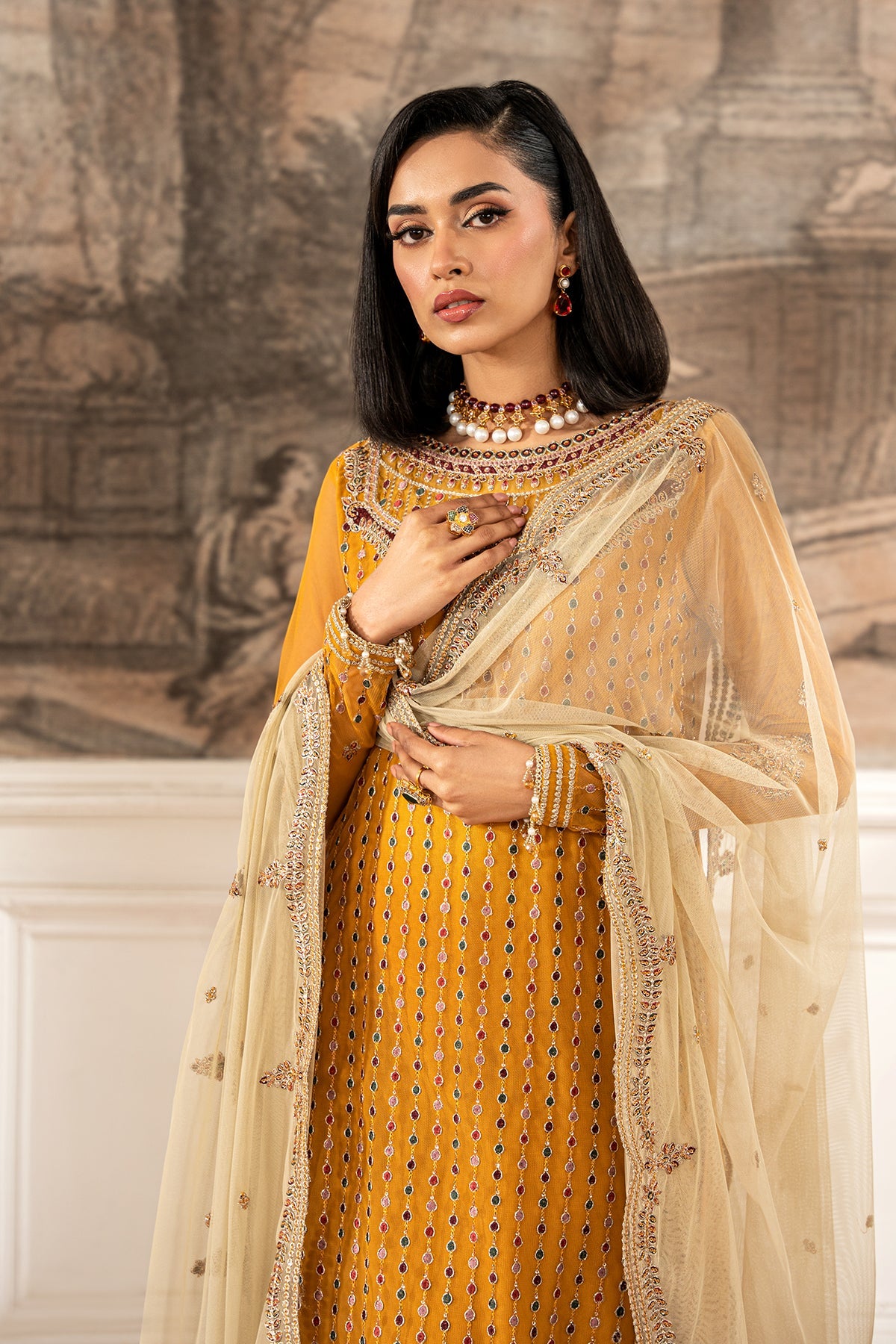 Zarif | Formal Edit 25 | ZFE-04 ELIZA by Maria Faisal - Registered Vendor of : Zarif - type : Ladies Clothes - 100% original wedding dresses