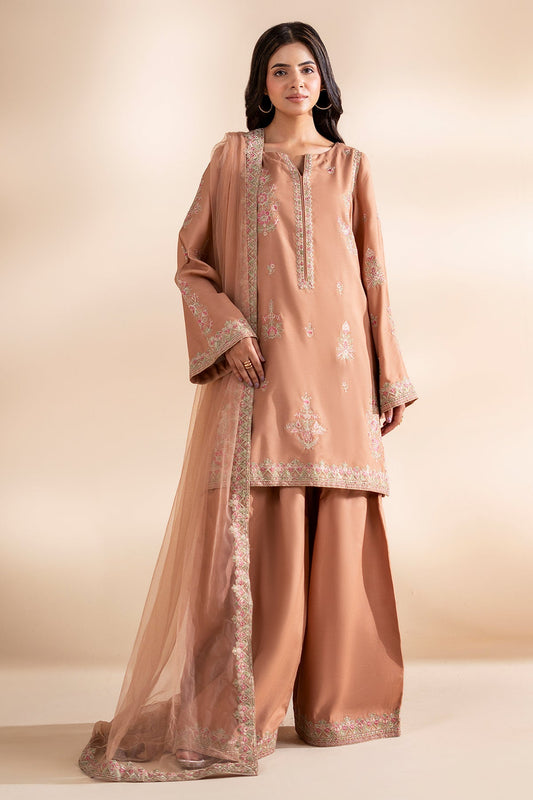 Charizma | Festive Pret | 3-PC Stitched Embroidered CMA-6-398 - Formal Dress - available at Maria Faisal in UK and USA.