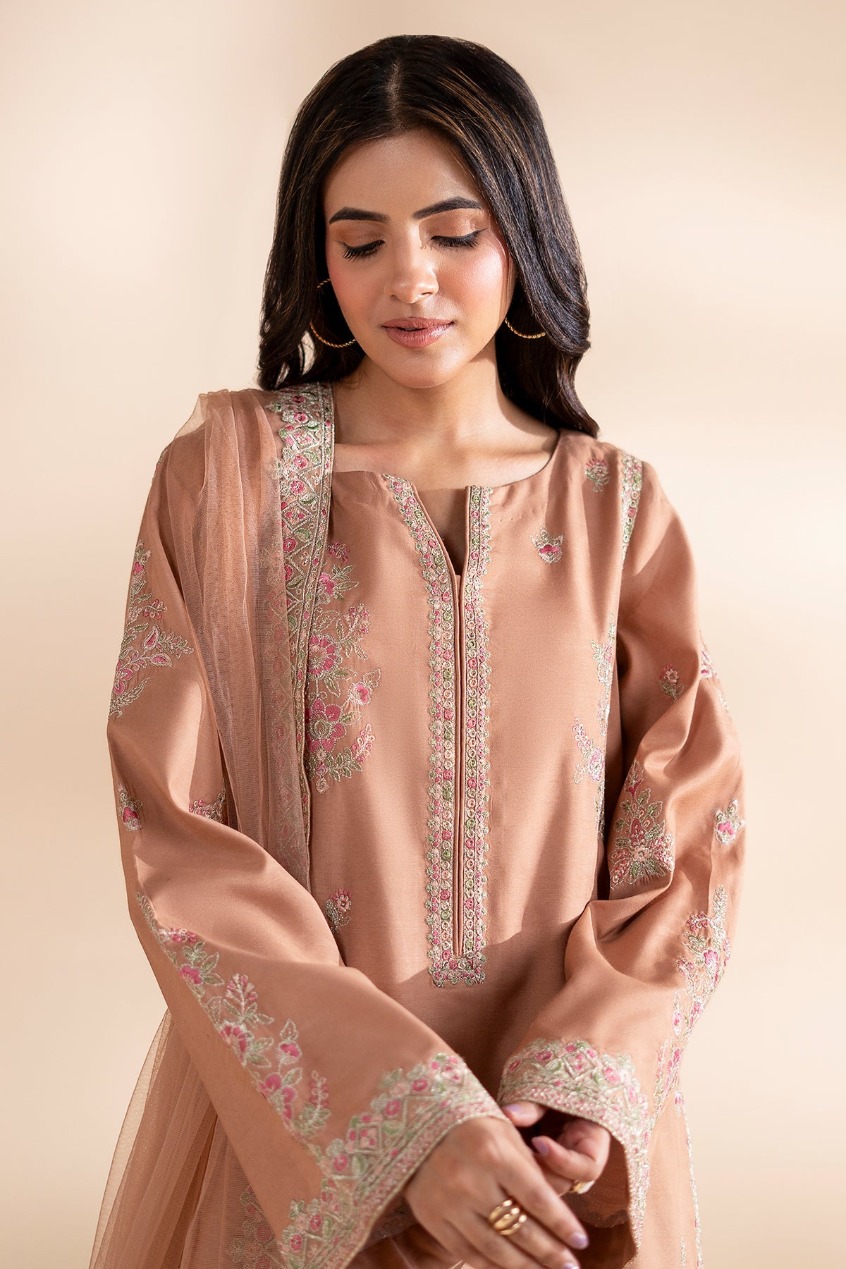 Charizma | Festive Pret | 3-PC Stitched Embroidered CMA-6-398 - Formal Dress - available at Maria Faisal in UK and USA.