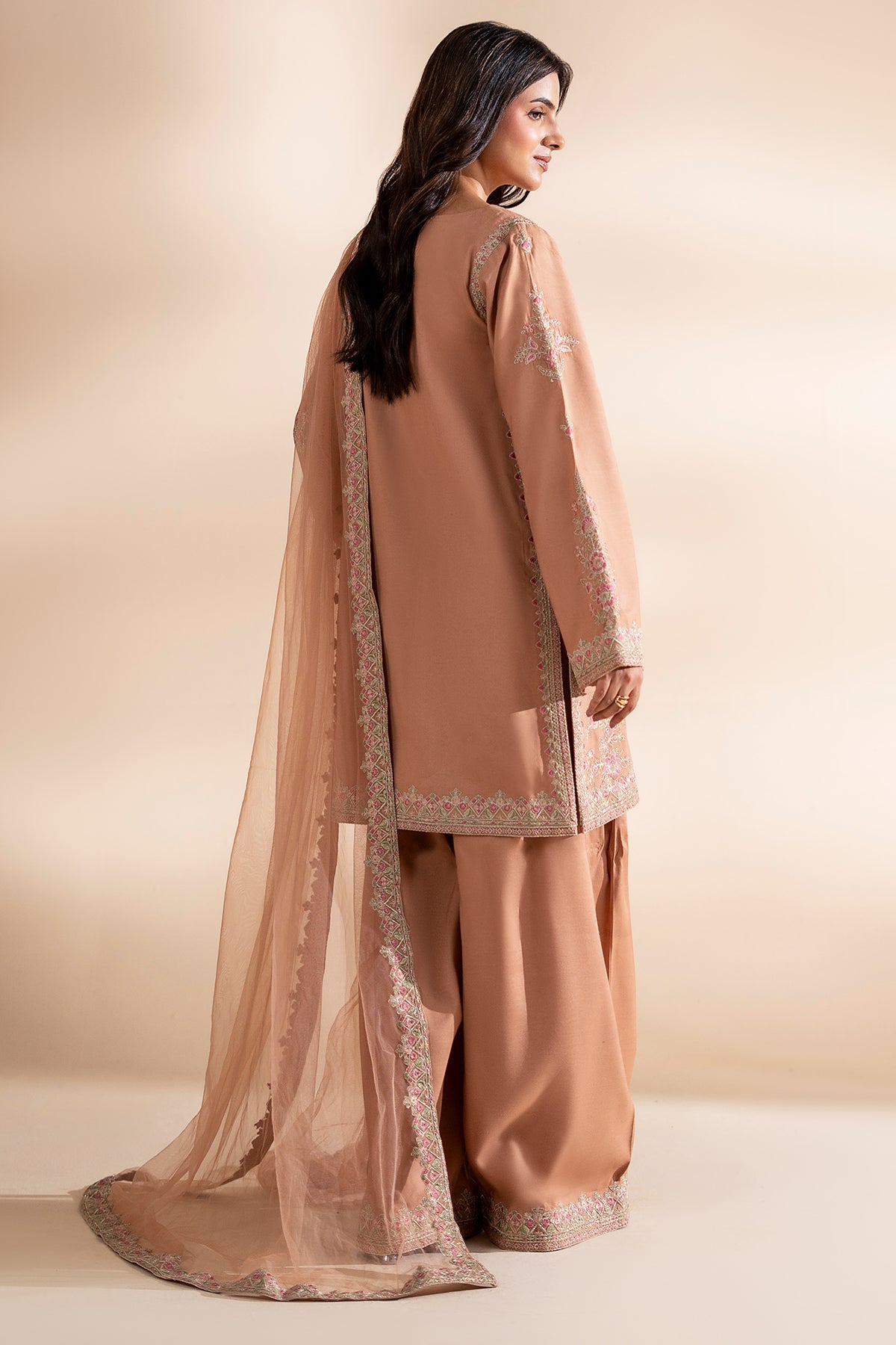 Charizma | Festive Pret | 3-PC Stitched Embroidered CMA-6-398 - Formal Dress - available at Maria Faisal in UK and USA.