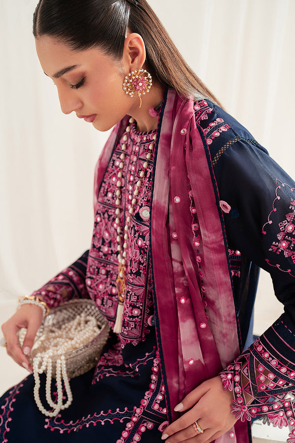 Jazmin | Iris Luxury Lawn 25 | IL'25-D01 by Maria Faisal - Registered Vendor of : Jazmin - type : Ladies Clothes - 100% original wedding dresses